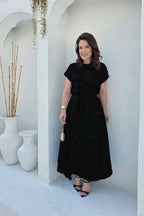 Conjunto Viscolinho Preto - Eleonora