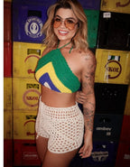 Shorts Crochê