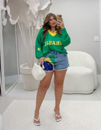 Blusa Brasil Star