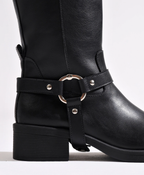 Bota Cano Plus New Biker Classic Preta