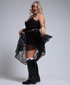 Bota Biker Cano Plus Preta