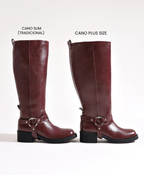 Bota Cano Plus New Biker Classic Marsala