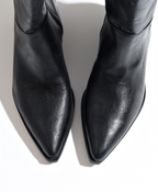 Bota Cano Plus Western Preta