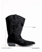 Bota Country Cano Curto Preta