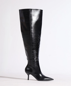 Bota Over The knee Salto Fino Preta