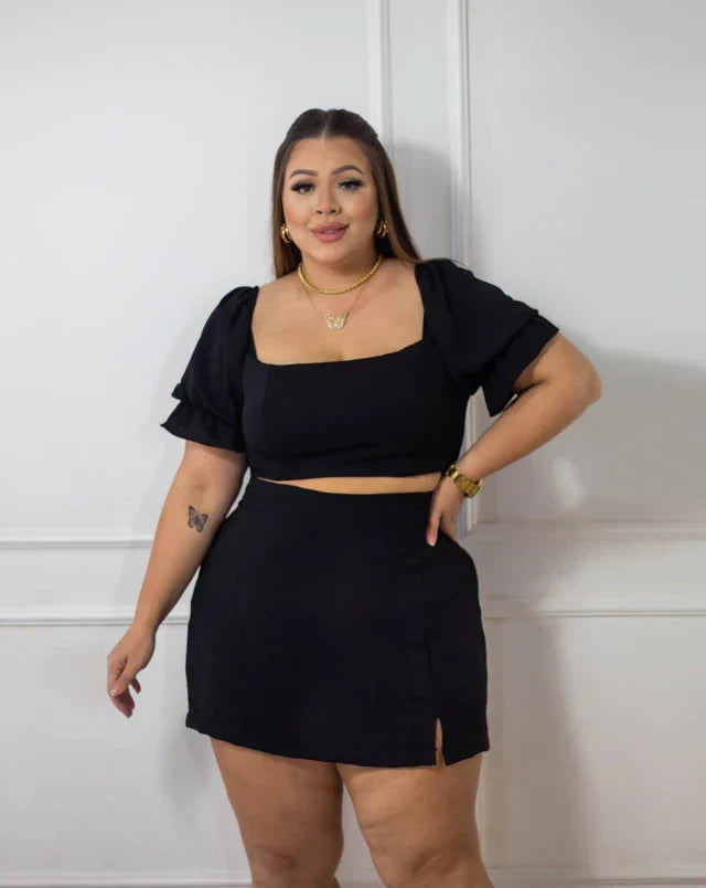Conjunto Basic California IV – 2 Peças – Plus Size