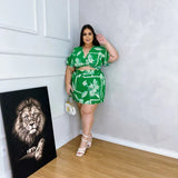 Verde Estampado