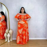 Laranja Estampado