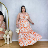 Laranja Estampado